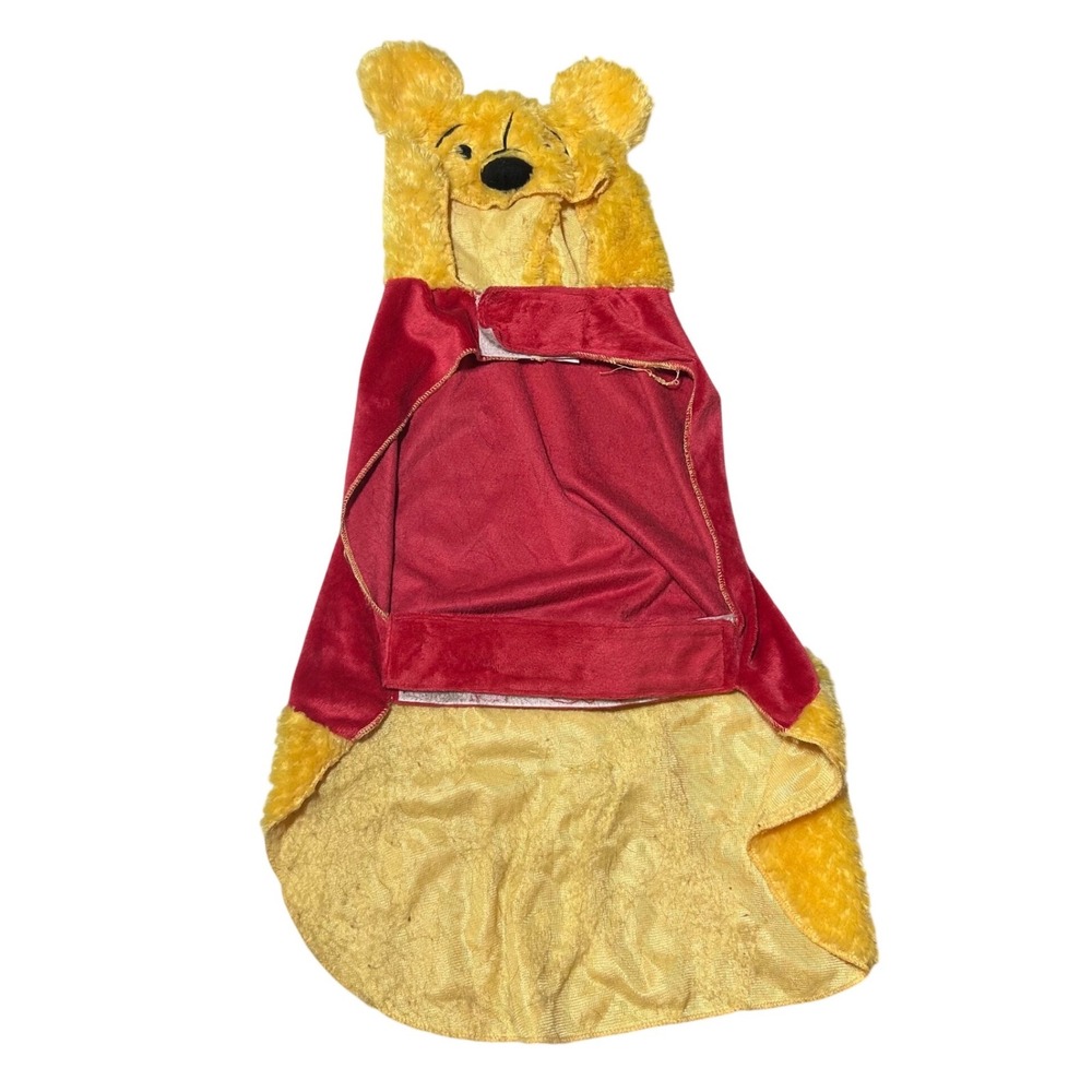 Disney Winnie the Pooh Dog Costume XXL Pet Halloween Collection Red Yellow Plush